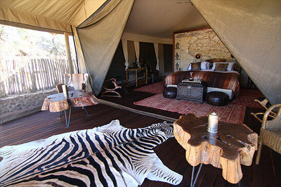 Safaris Down South - Inverdoorn - Kuganha Tented Camp