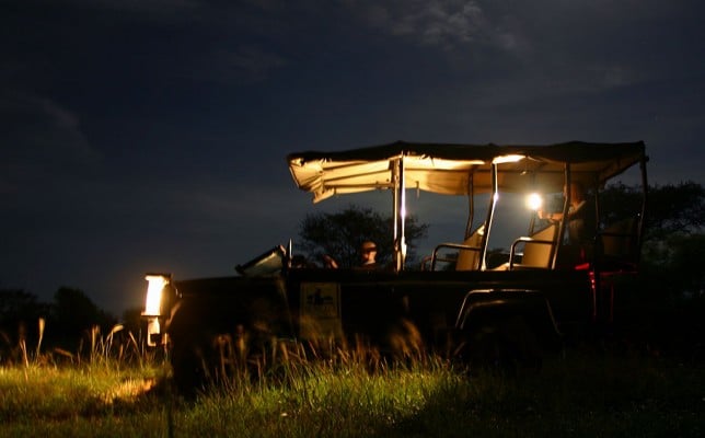 night safari rain