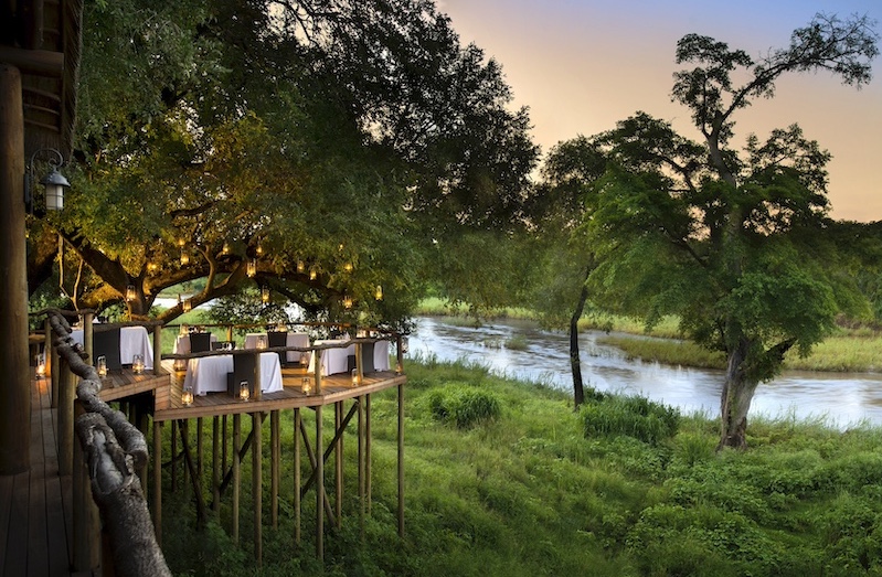 A stunning setting on a Lion Sands safari