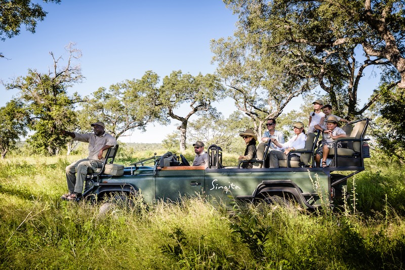 Family game drive
