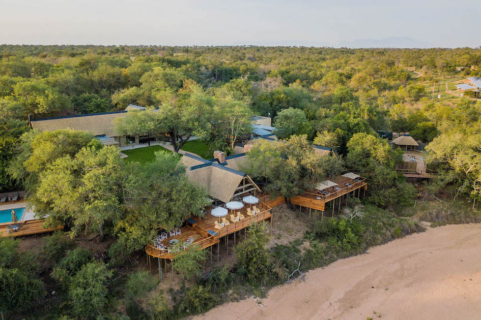 A luxury lodge in the Kruger National Park